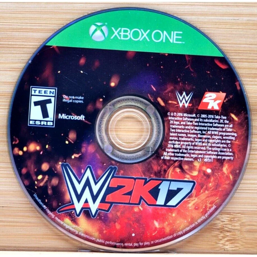 WWE 2K17 XBOX ONE GAME DISC ONLY‎ 2K SPORTS WWE